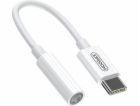 USB Joyroom USB -C adaptér - Jack 3,5 mm bílý