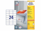 Avery Zweckform Universal Labels, White 70x37mm 100 listů...