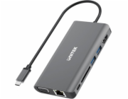 Unitek D1019B USB-C Hub 8W1 USB-C 3.1 PD 100W D1019B