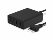 Belkin BOOST CHARGE™ 108W 4-portová USB-C Power Delivery GaN nástěnná nabíječka (USB-C 96W + USB-A 12W), černá