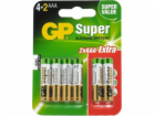 GP baterie Super AAA / R03 6 ks.