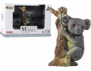 LeanToys Figurka Koala Figurka Na Stromě Zvířata Zoo