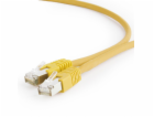 Gembird RJ-45/RJ-45, kat. 6A, S/FTP, žlutá, 1M (PP6A-LSZH...