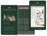 Faber-Castell Pencil Castell 9000 Design 12 ks kovové balení Faber-Castell (119064 FC)