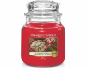 Yankee svíčka Yankee Candle Peppermint Pinwheels Střední jar 411g