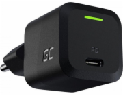 USB Charger Green Cell PowerGaN 33 W PD 3.0 QC 3.0 1x USB-C black