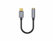 Baseus CATL54-0G Kabelová Redukce z USB-C na 3.5mm Audio Jack L54 (female) Deep Grey