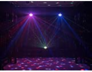 Eurolite LED Half Ball 6x 1W RGBAW DMX, paprskový efekt