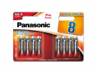 PANASONIC Alkalické baterie Pro Power LR6PPG/8BW AA 1,5V ...