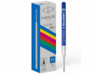 1x20 Parker Quinkflow Basic Ballpoint Pen Refill M blue