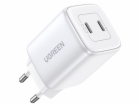 UGREEN Nexode 45W Dual USB-C PD Charger (25W+20W) white