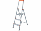 Krause Solidy Folding ladder silver