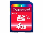 TRANSCEND SDHC karta 4GB Class 4