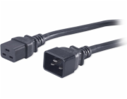 PREMIUMCORD Kabel napájecí 230V/16A prodlužovací 3m (konektory IEC 320 C19 - IEC 320 C20)