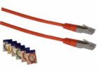 Patch cord FTP cat5e 3M oranžový