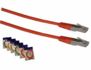 Patch cord FTP cat5e 3M oranžový