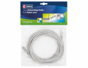 Kabel EMOS RJ-45 M, RJ-45 M, 5m, šedý S9125