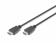 Digitus HDMI High Speed + Ethernet připojovací kabel, 2xstíněný, 5m 