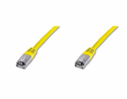 Digitus Patch Cable,S-FTP, CAT 6, AWG 27/7, LSOH, Měď, žlutý 5m