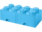 LEGO Brick Drawer 8 hellblau, Aufbewahrungsbox