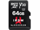 GOODRAM microSDXC karta 64GB IRDM (R:100/W:70 MB/s), UHS-...