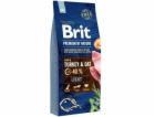 Brit Premium by Nature Light 15kg granule pro psy