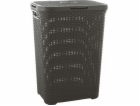 CURVER LAUNDRY BASKET  NATURAL STYLE  60L /DARK GREY