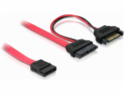 DeLock kabel SATA Slimline 13-pin samice -> 7+15pin 5V