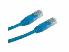 DATACOM patch cord UTP cat5e 10M modrý