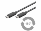 Kabel USB 3.1 konektor C/male - USB 3.1 konektor C/male ,1m