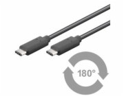 Kabel USB 3.1 konektor C/male - USB 3.1 konektor C/male ,1m