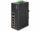 Planet ISW-504PT Průmyslový Switch 5x RJ-45, VLAN + Exten...