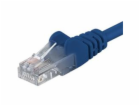 PremiumCord Patch kabel UTP RJ45-RJ45 CAT6 3m modrá