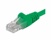 PremiumCord Patch kabel UTP RJ45-RJ45 CAT6 3m zelená