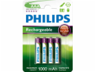 Philips dobíjecí baterie AAA 1000mAh, NiMH - 4ks