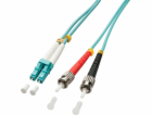 Lindy Fiber Optic Patchcord LC/ST OM3 50/125um, Multimode...