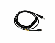 USB kabel, 12V locking, 3m, kroucený, 5V host powe