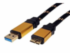 Kabel Gold USB 3.0 SuperSpeed kabel USB3.0 A(M) - microUS...