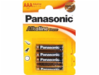 Baterie Panasonic Power alk., AAA/R03 Blistr(4) Bronze