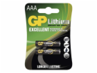 GP AAA Lithium lithiová - 2 ks