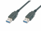 PremiumCord Kabel USB 3.0,Super-speed 5Gbps, A-A, 9pin, 5m