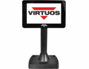 Virtuos 7" LCD barevný zákaznický displej Virtuos SD700F, USB, černý