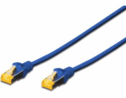 Digitus CAT 6A S-FTP patch cable, Cu, LSZH AWG 26/7, length 1 m, color blue