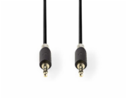 Nedis CABW22000AT20 - Stereofonní Audio Kabel | 3,5mm Zástrčka - 3,5mm Zástrčka | 2 m | Antracit