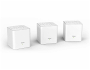 Tenda Nova MW3 (3-pack) WiFi AC1200 Mesh system Dual Band, 2x LAN/WAN, MU-MIMO, SMART aplikace