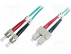 Digitus Fiber Optic Patch Cord, ST to SC Multimode 50/125...