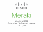 Elektronická licence: Cisco Meraki MX100 Advanced Securit...