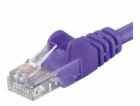 PremiumCord Patch kabel UTP RJ45-RJ45 CAT6 3m fialová