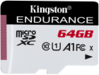 Kingston MicroSDXC karta 64GB microSD XC High Endurance, ...