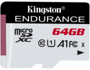 Kingston MicroSDXC karta 64GB microSD XC High Endurance, 95R Class 10 UHS-I U1